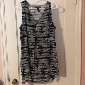 Alfani double layered tunic